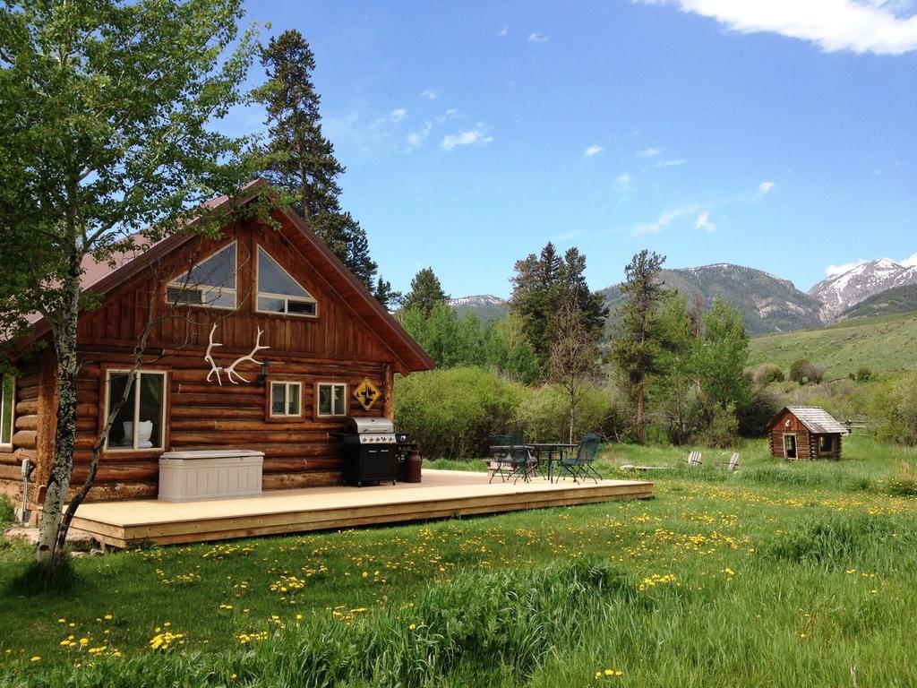 Grandpa'S Cabin Gardiner Exteriör bild